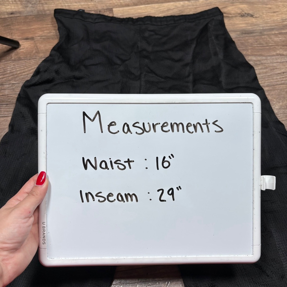 Theory Pajama Pant in Hammered Viscose Black Wide Leg Size 10 - Picture 6 of 6